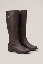 Women’s Leather Knee High Riding Boots