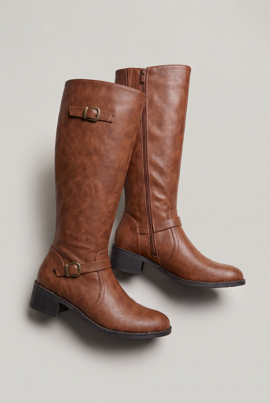 Women’s Leather Knee High Riding Boots