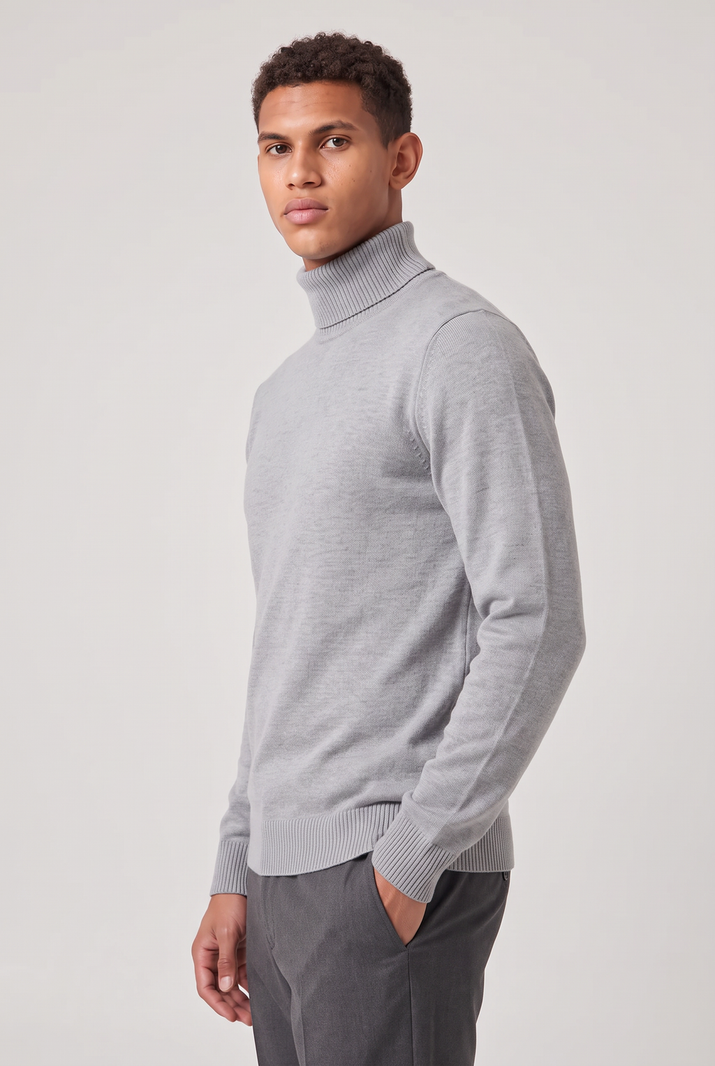 Men’s Roll Neck Jumper