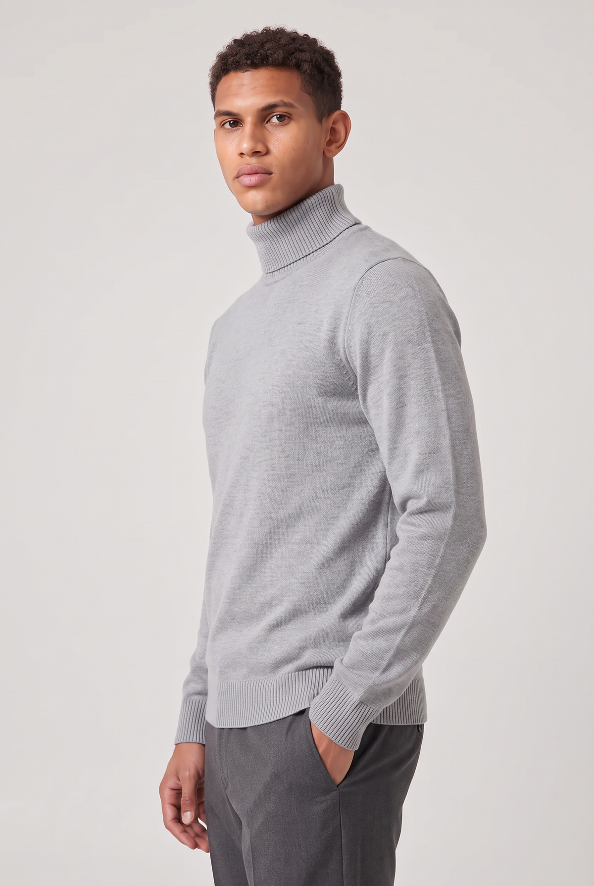 Men’s Roll Neck Jumper