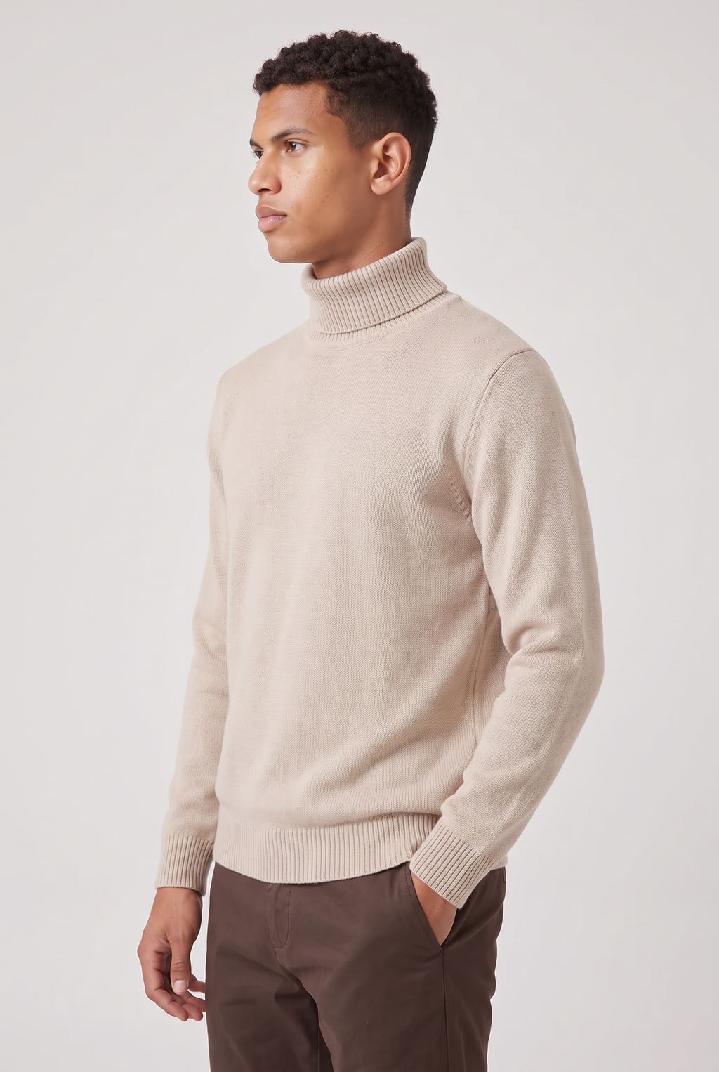 Men’s Roll Neck Jumper