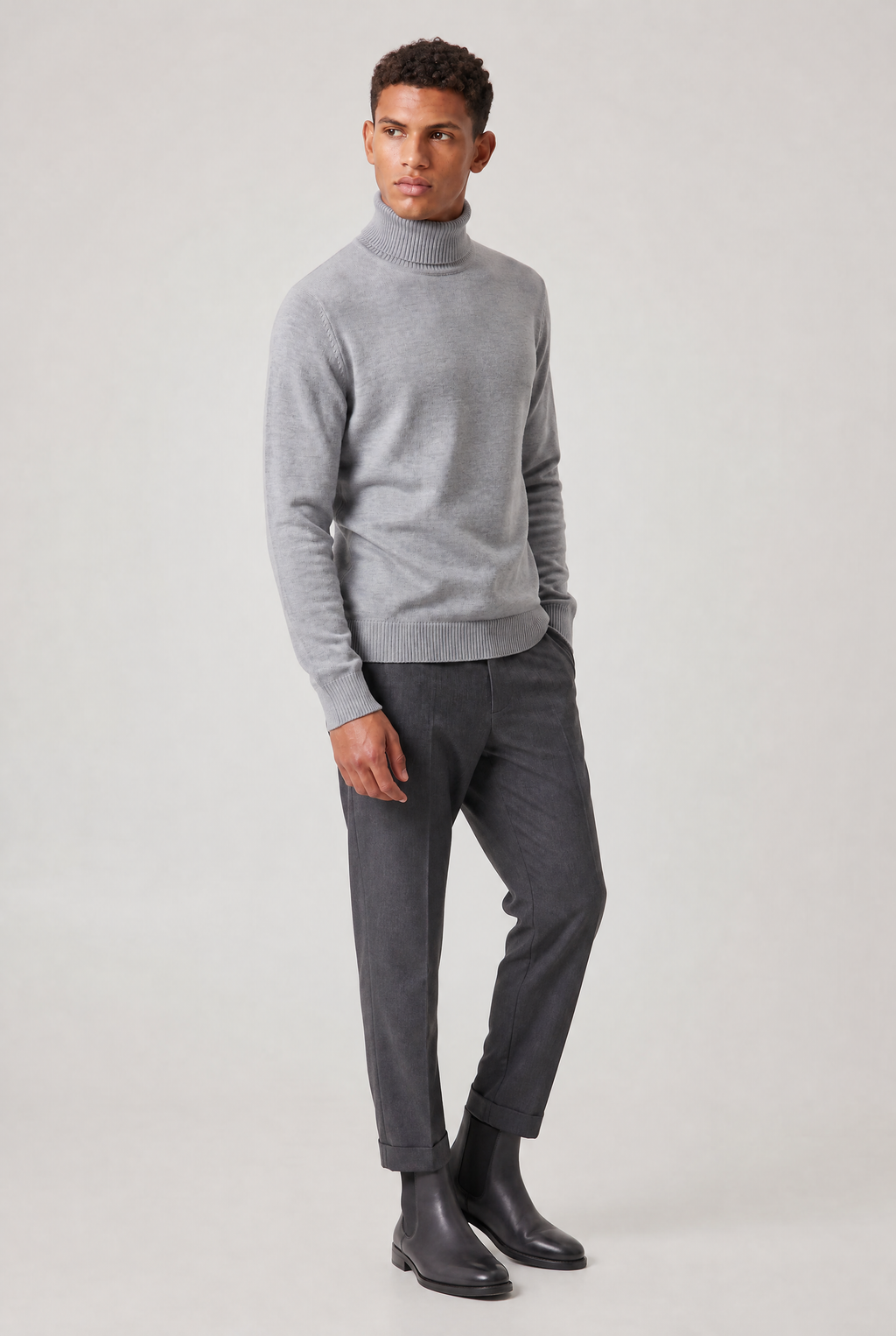 Men’s Roll Neck Jumper