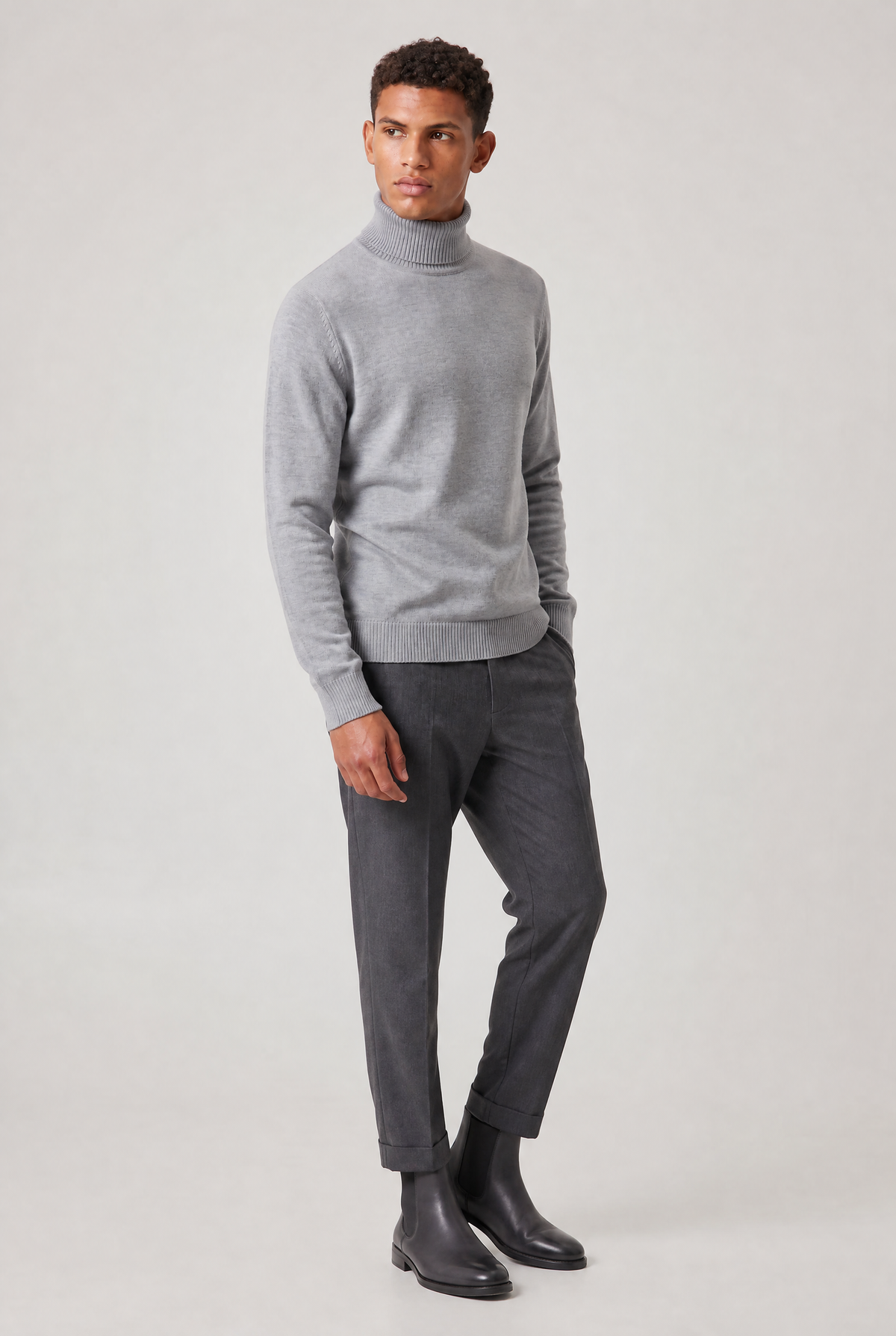 Men’s Roll Neck Jumper