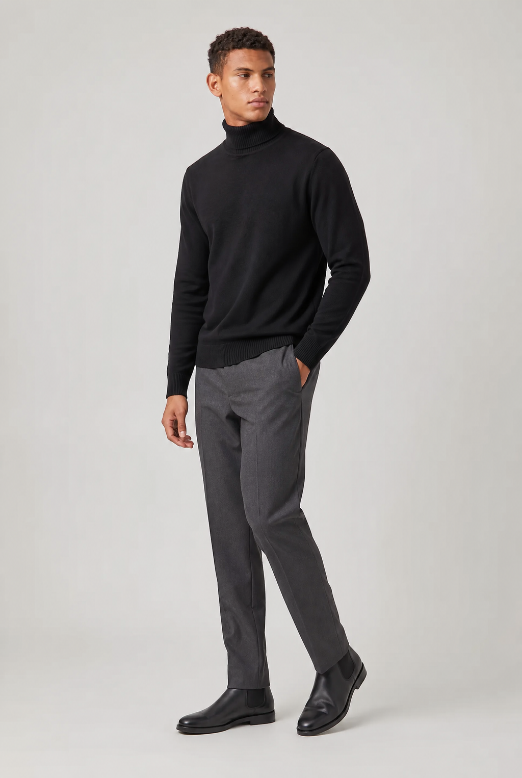 Men’s Roll Neck Jumper