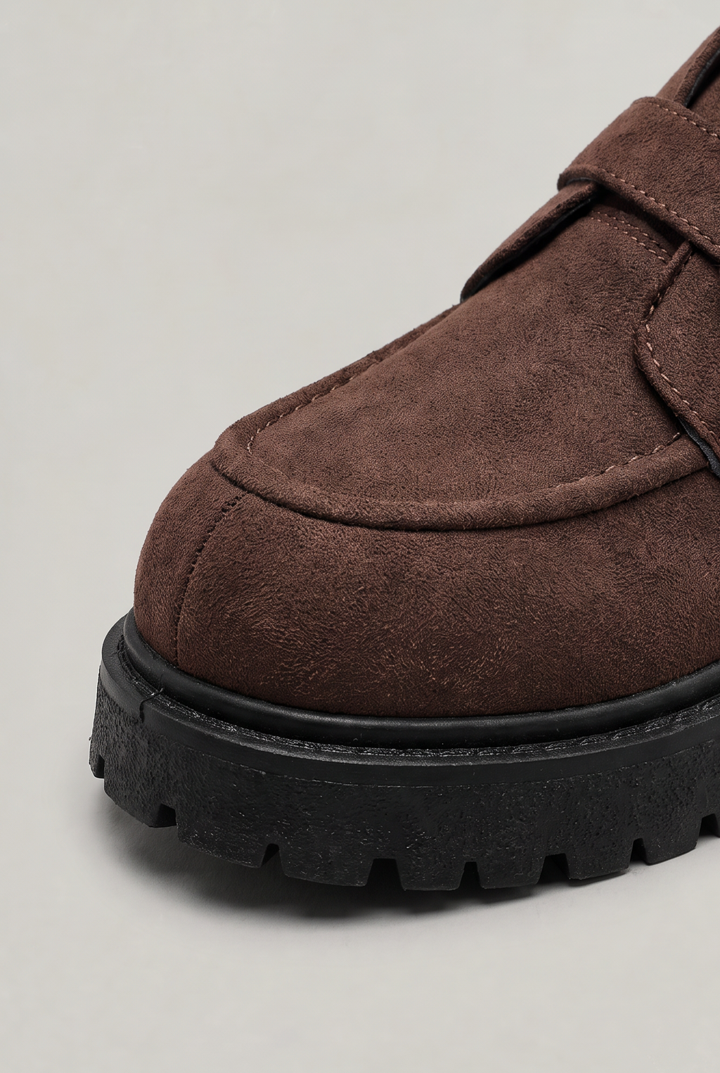 Men’s Nubuck Leather Chunky Loafers