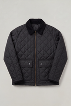 Men’s Quilted Cotton-Blend Field Jacket