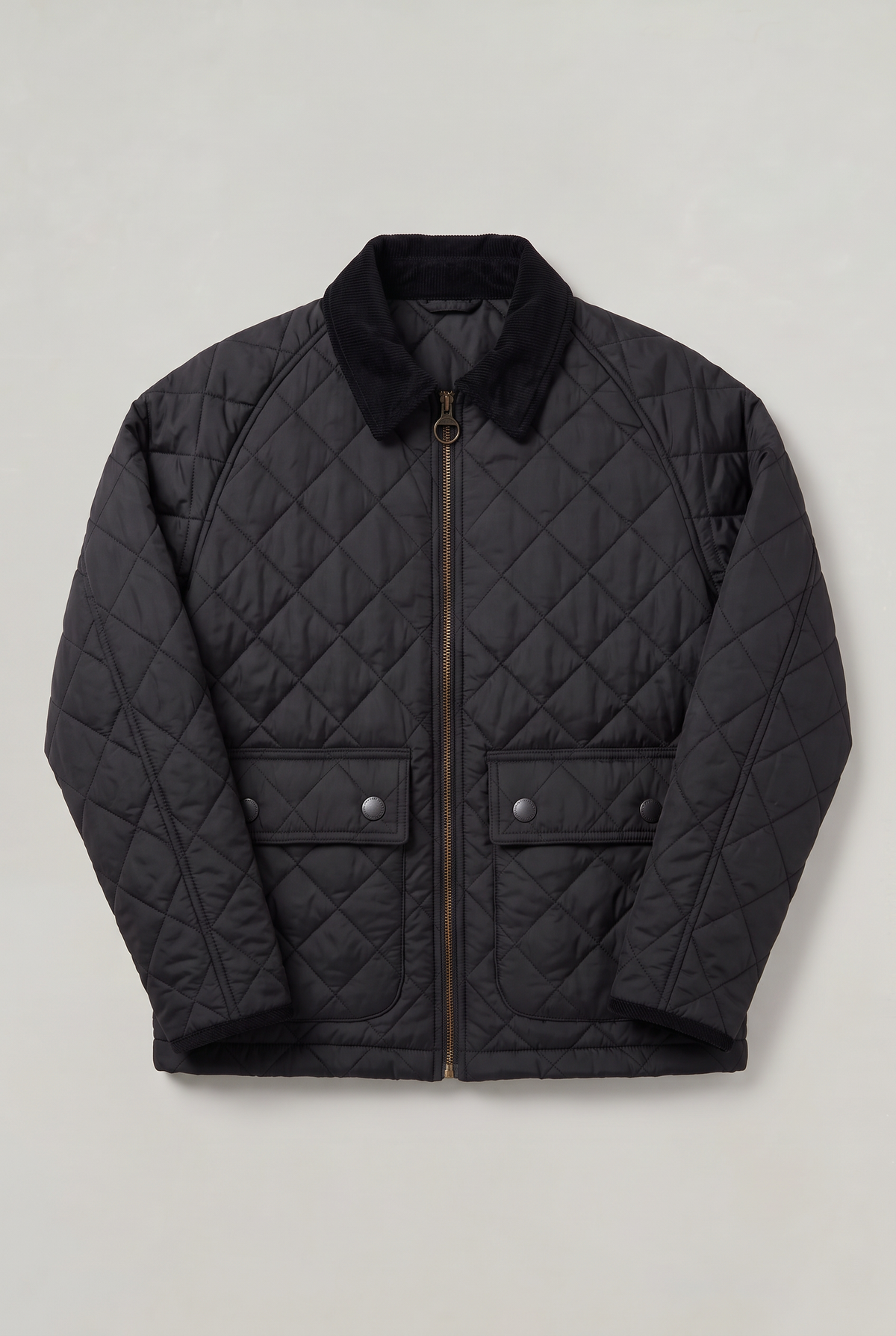 Men’s Quilted Cotton-Blend Field Jacket