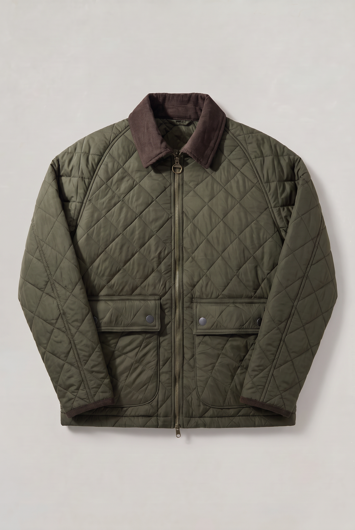 Men’s Quilted Cotton-Blend Field Jacket