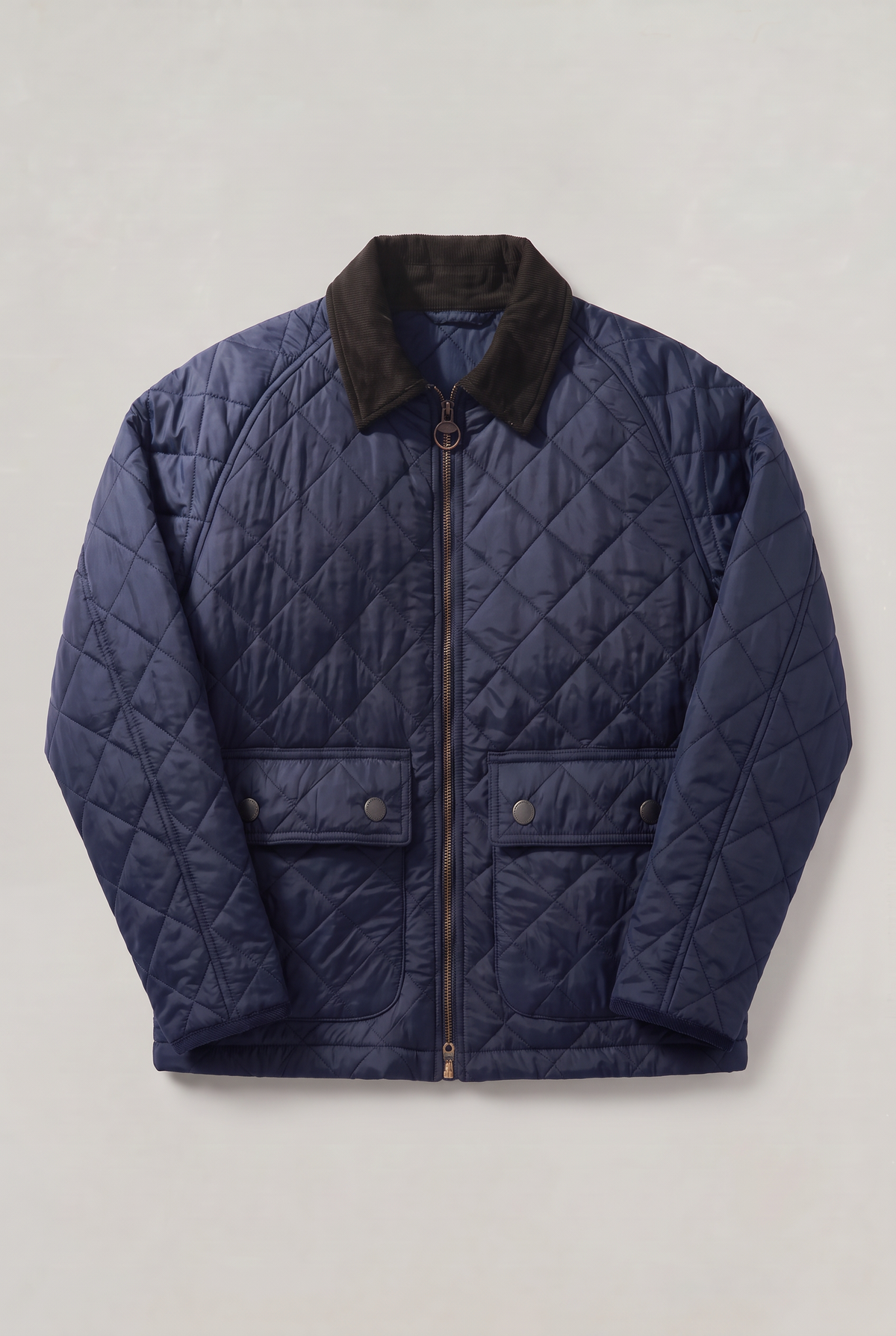 Men’s Quilted Cotton-Blend Field Jacket