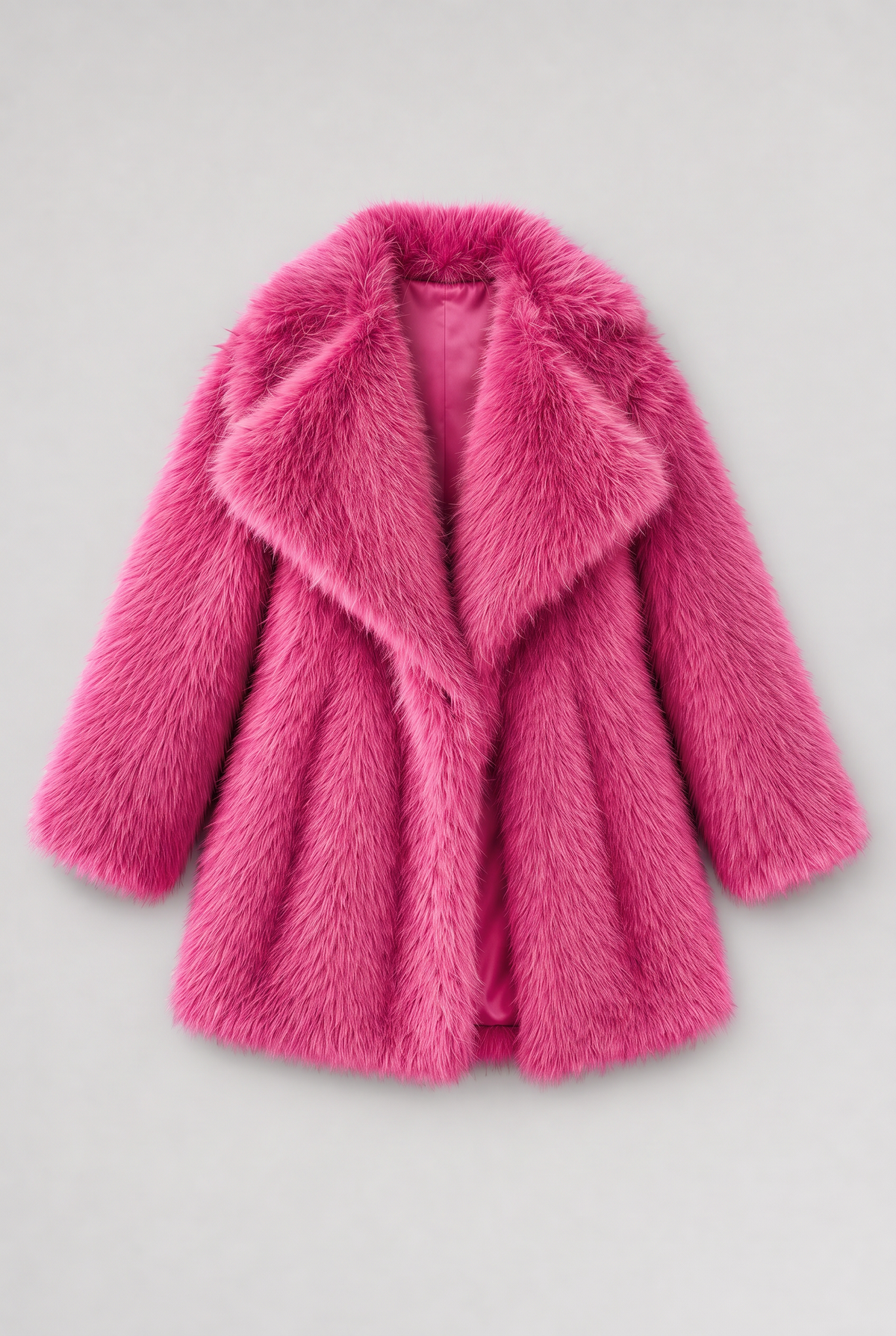 Women’s Faux Fur Mid-Length Coat