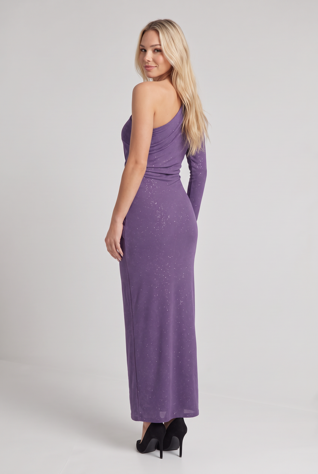 Women’s Black Off Shoulder Maxi Dress