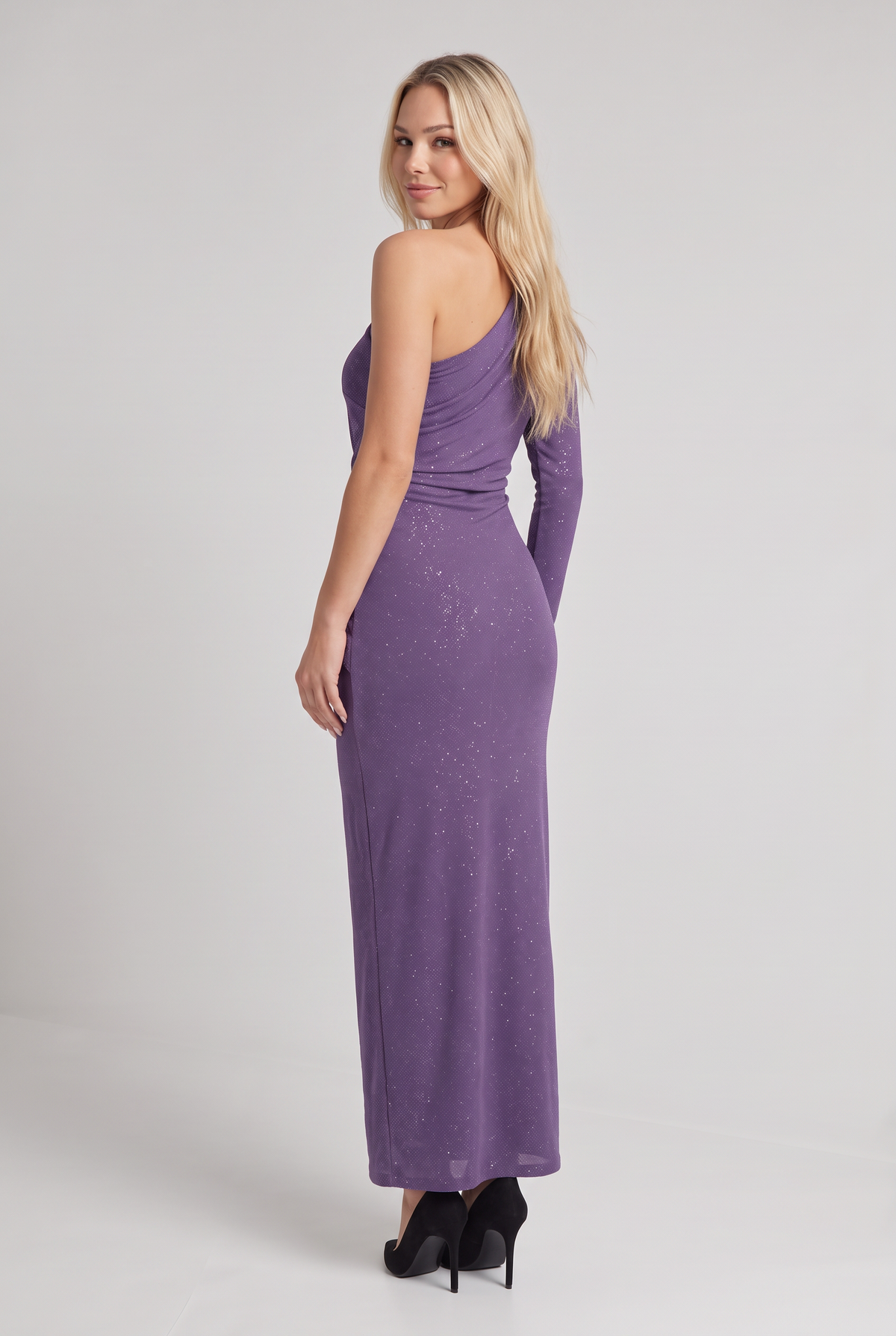Women’s Black Off Shoulder Maxi Dress