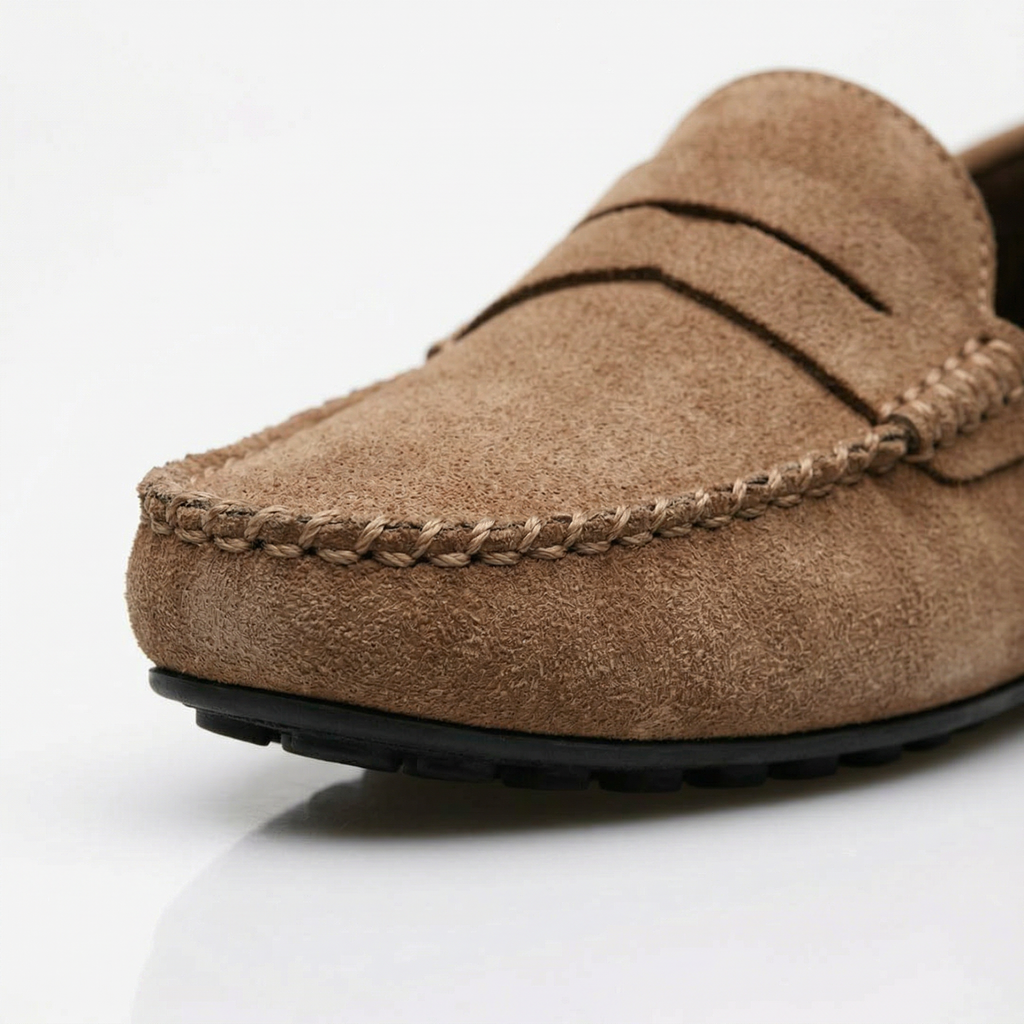 Birchbourne - Men’s Slip On Moc Toe Loafers