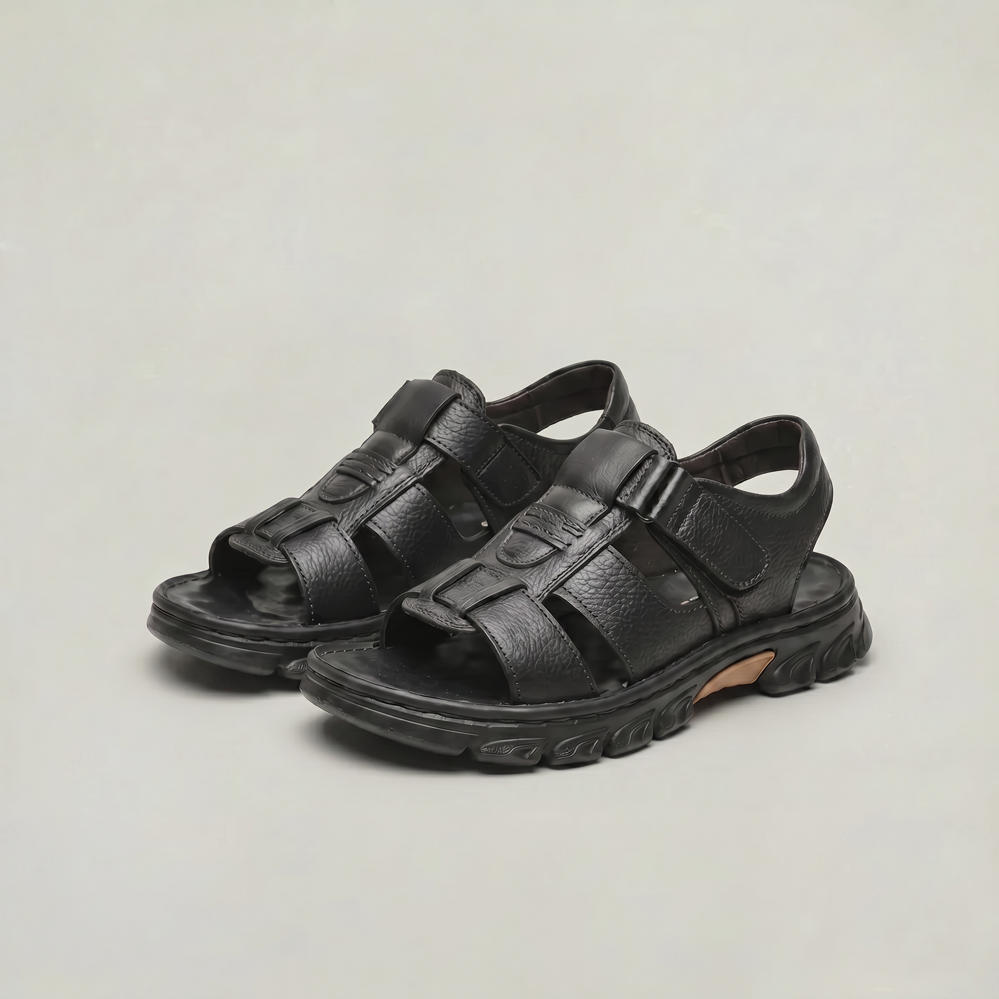Birchbourne - Men’s Open Toe Strap Sandals