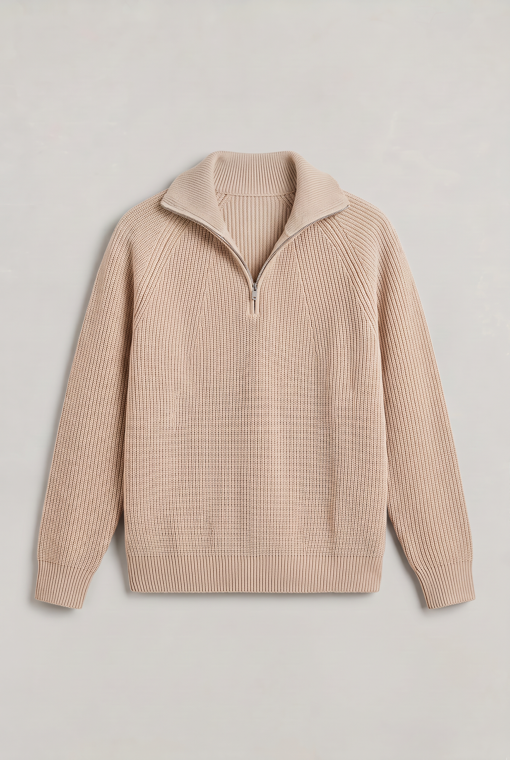 Men’s Heavyweight Quarter-Zip Knit Jumper