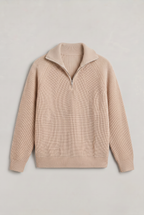 Men’s Heavyweight Quarter-Zip Knit Jumper