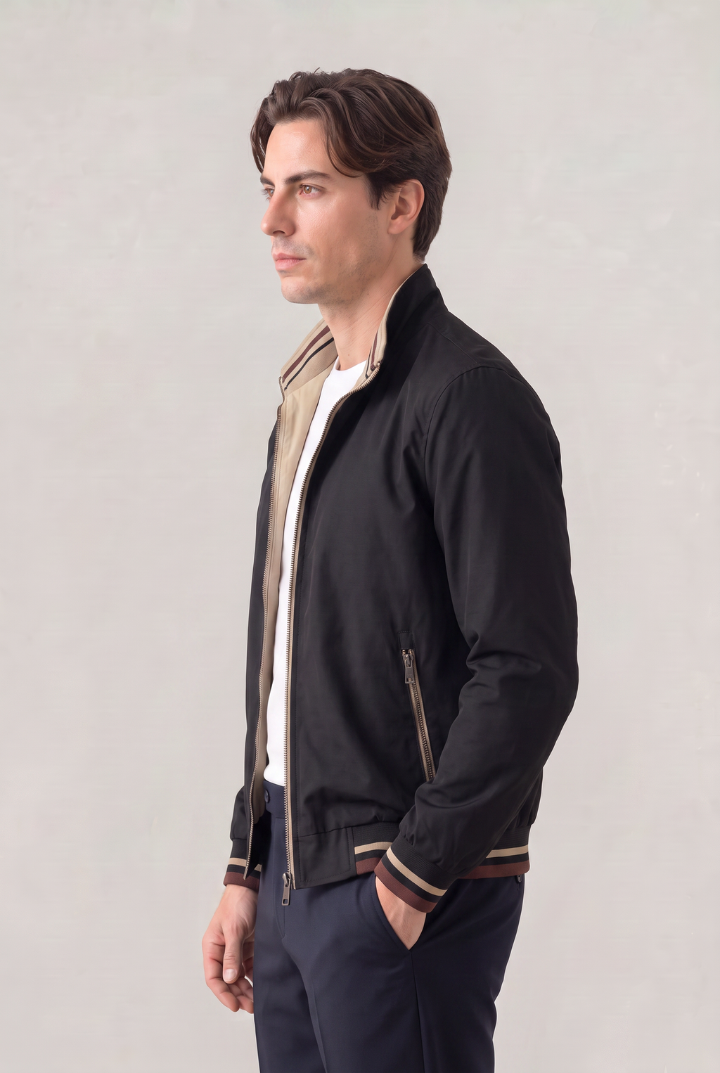 Men’s Reversible Harrington Jacket