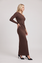 Women’s Black Off Shoulder Maxi Dress