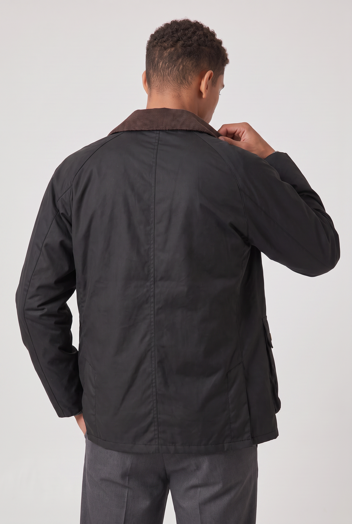 Men’s Vintage Corduroy Collar Workwear Jacket