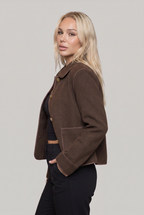 Women's Short Collared Jacket