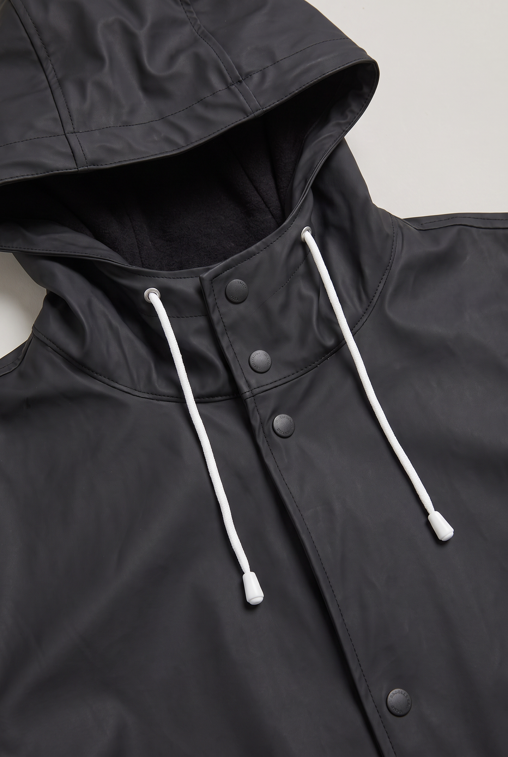 Men's Waterproof Long Hooded Raincoat