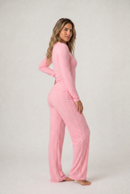 Women's Lounge Set - Ribbed Two Piece Co Ord