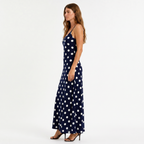 Women’s Polka Dot Cami Maxi Dress
