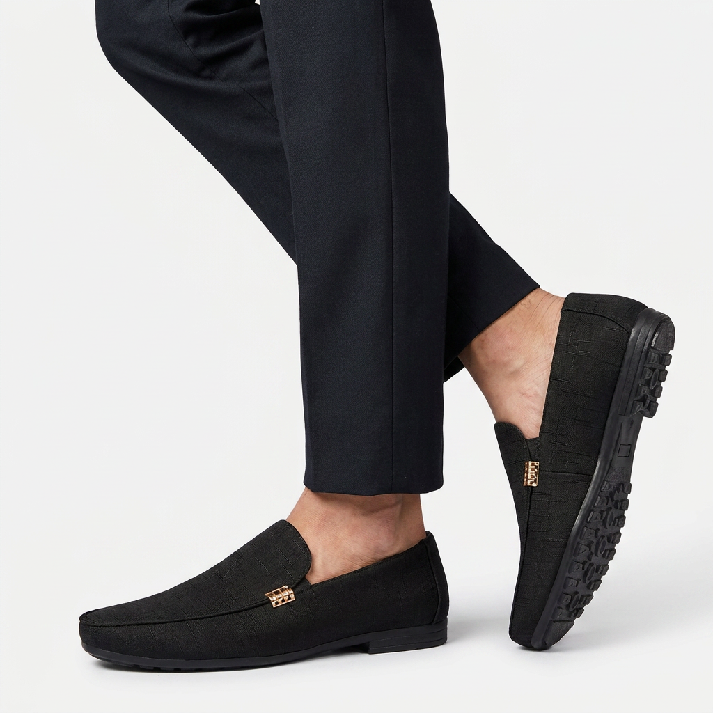 Men's Canvas Slip-On Casual Loafers