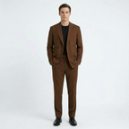 Men's Two Piece Relaxed Fit Suit Set