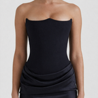 Women's Corset Strapless Maxi Dress