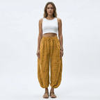 Women's Wide Leg Linen Trousers