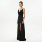 Women's Elegant Silhouette Maxi Dress