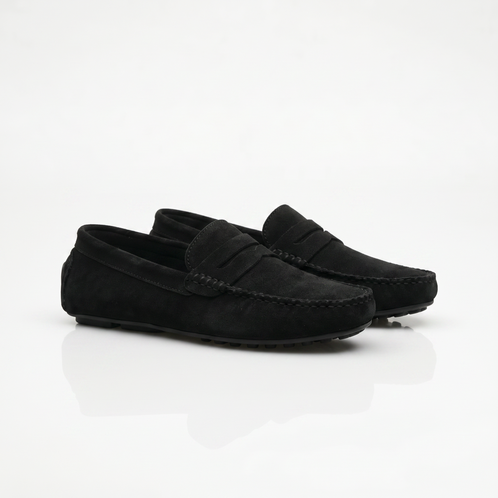 Birchbourne - Men’s Slip On Moc Toe Loafers