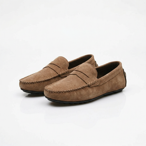 Birchbourne - Men’s Slip On Moc Toe Loafers