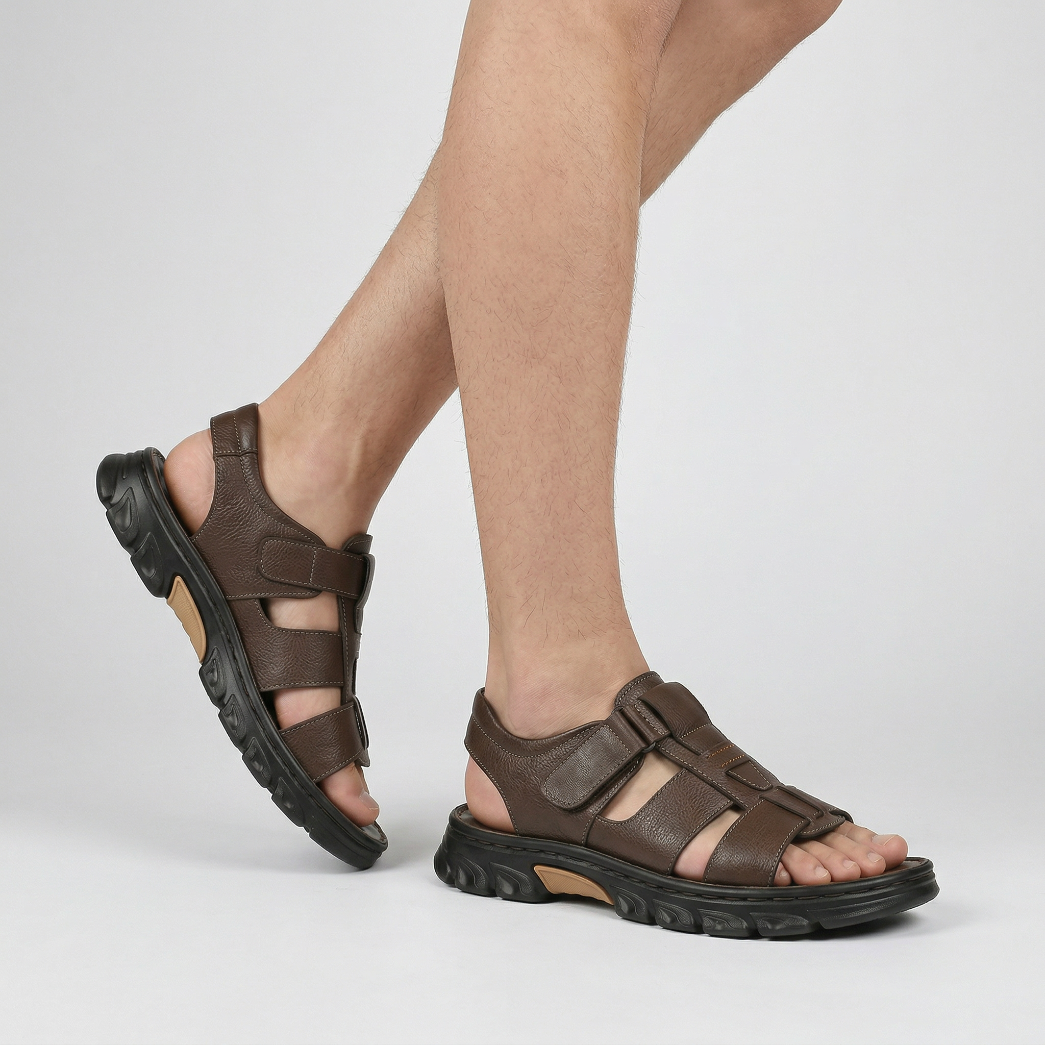 Birchbourne - Men’s Open Toe Strap Sandals
