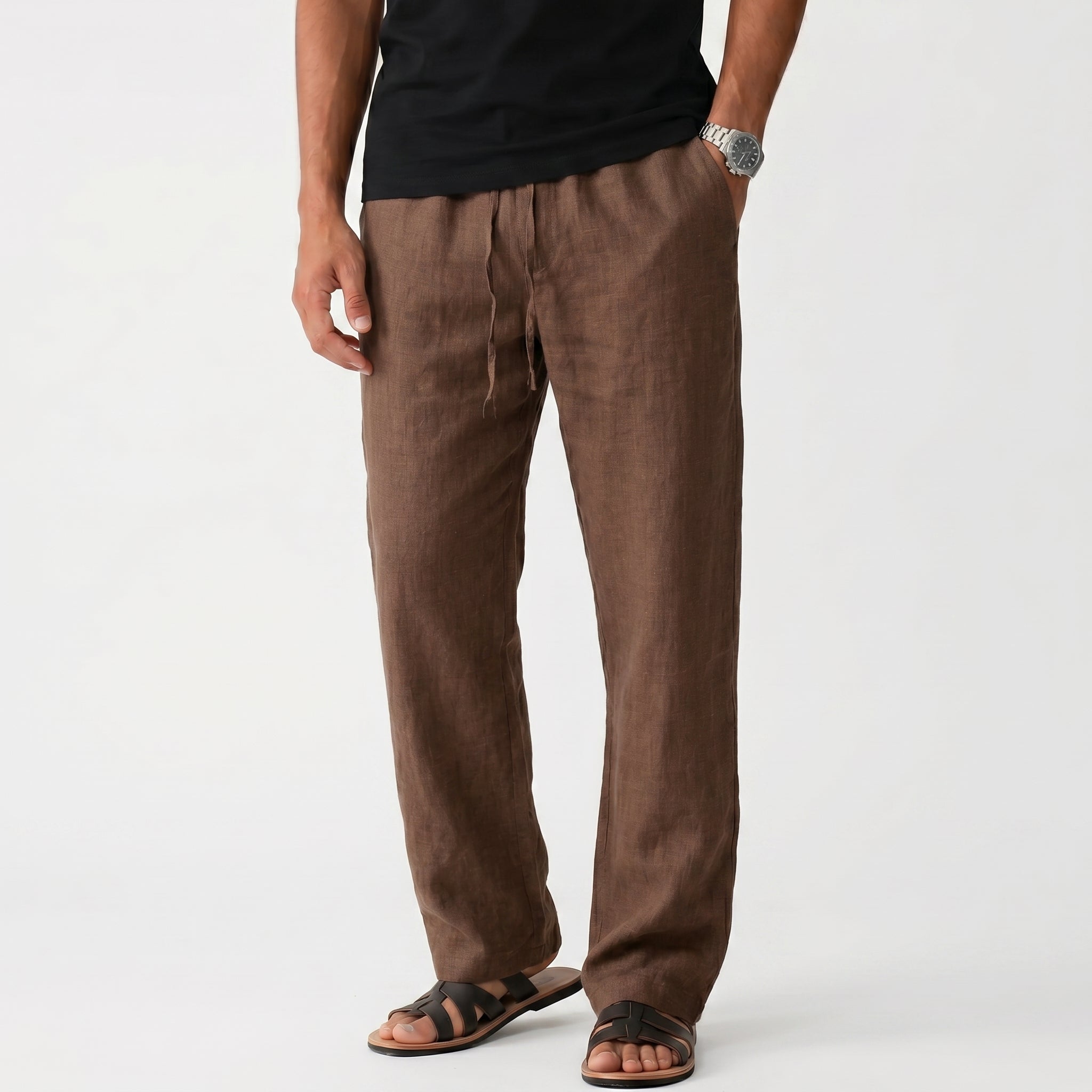 Men's Breathable Comfortable Linen Trousers