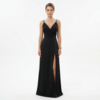 Women's Elegant Silhouette Maxi Dress