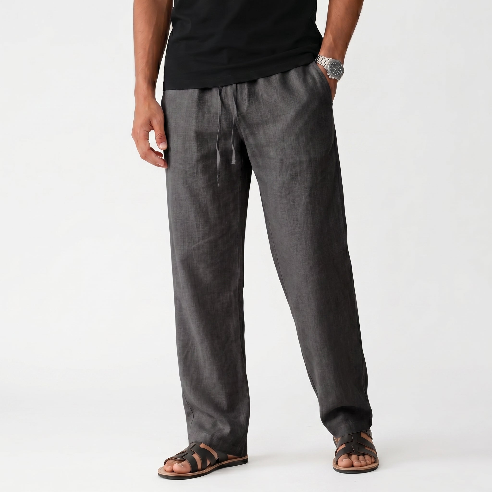Men's Breathable Comfortable Linen Trousers