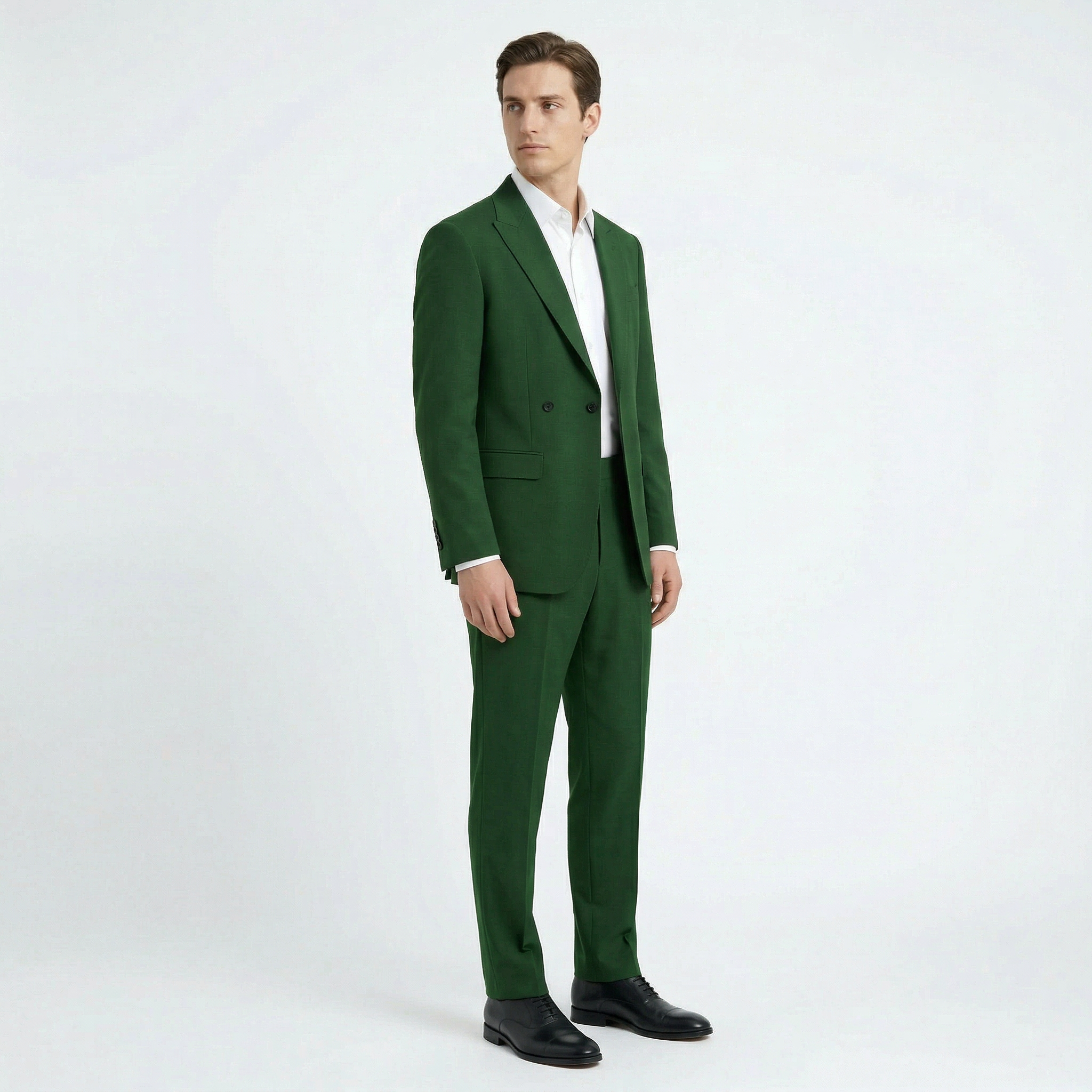 Men's Two Piece Relaxed Fit Suit Set