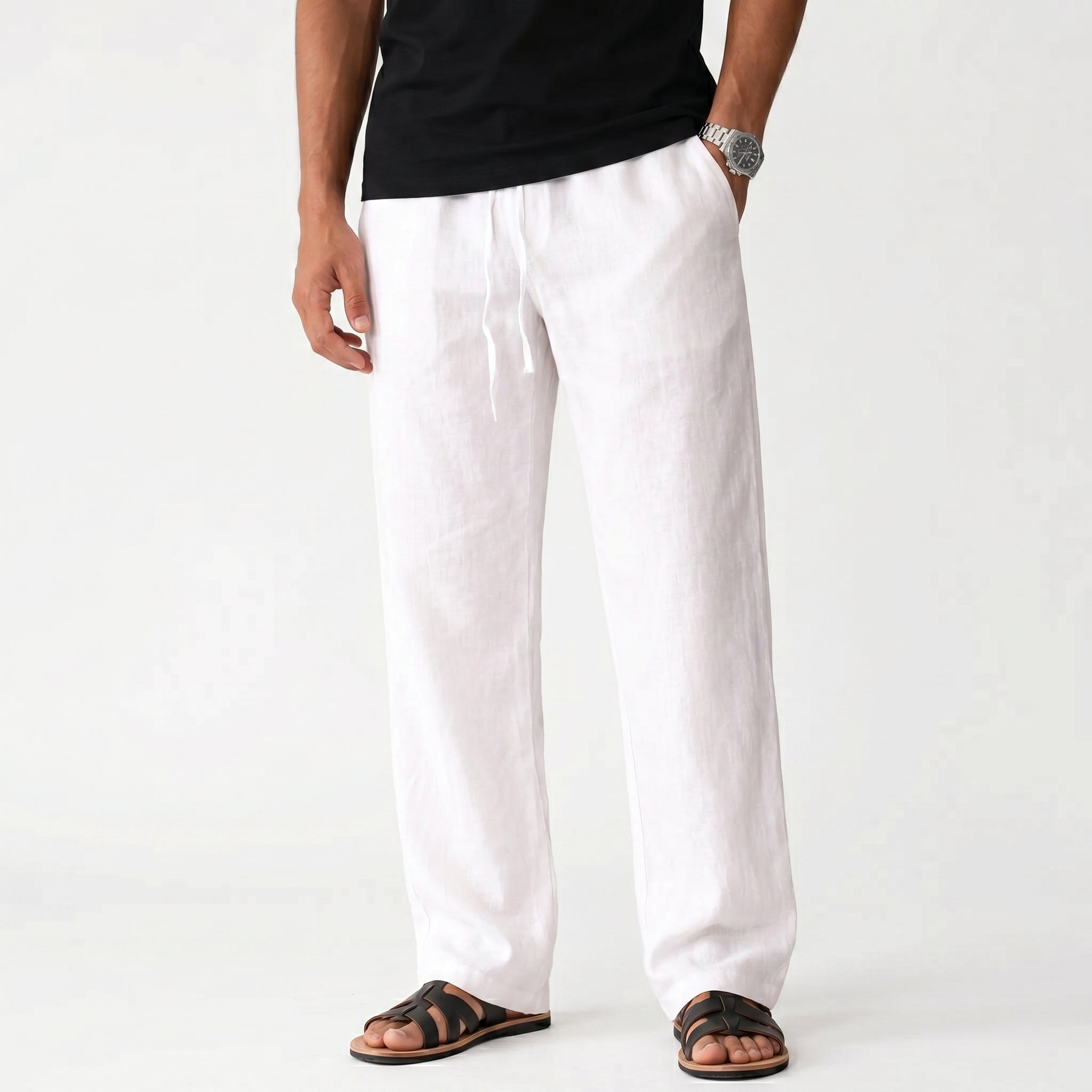 Men's Breathable Comfortable Linen Trousers