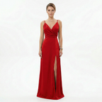 Women's Elegant Silhouette Maxi Dress