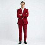 Men's Two Piece Relaxed Fit Suit Set