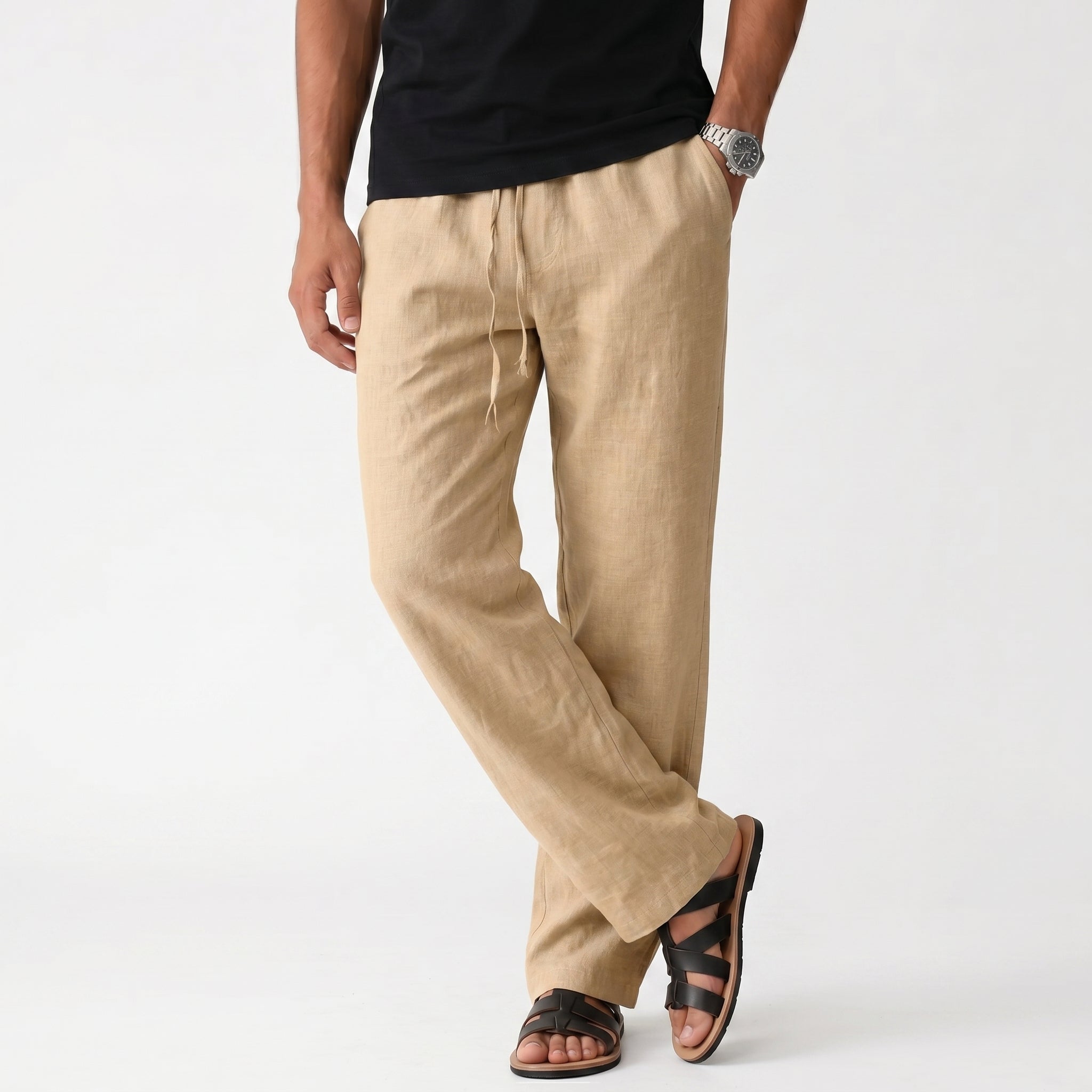 Men's Breathable Comfortable Linen Trousers
