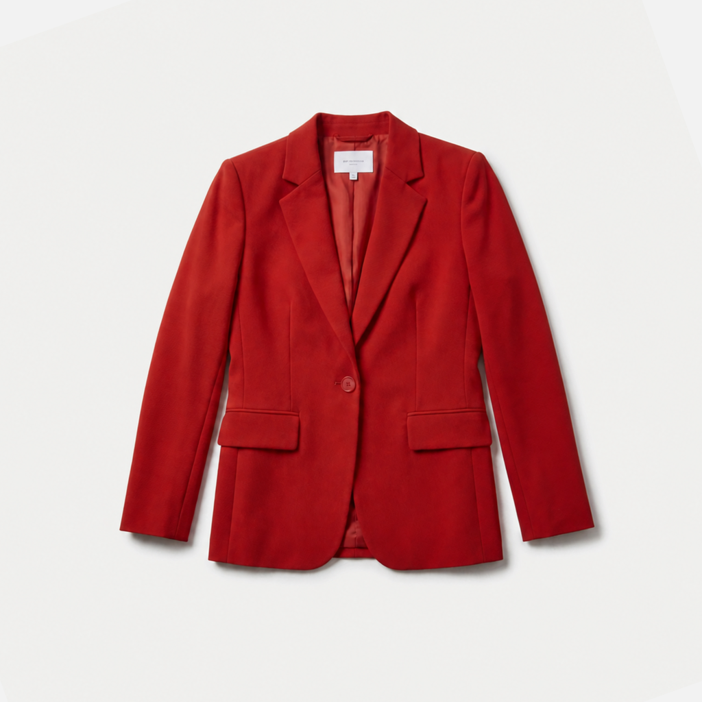 Women's Double Breasted Longline Blazer Jacket