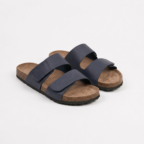 Birchbourne - Men’s Double Strap Open Toe Slides